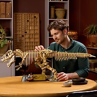 LEGO Jurassic World Dinosaur Fossils: Tyrannosaurus Rex - Building Set for Adults - Home Decor - 76968