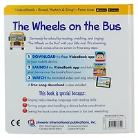 My First Video Book Wheels on the Bus Augmented Reality Story Book.