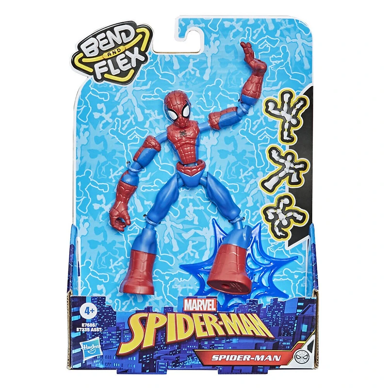 Marvel Spider-Man Bend and Flex Spider-Man Action Figure Toy