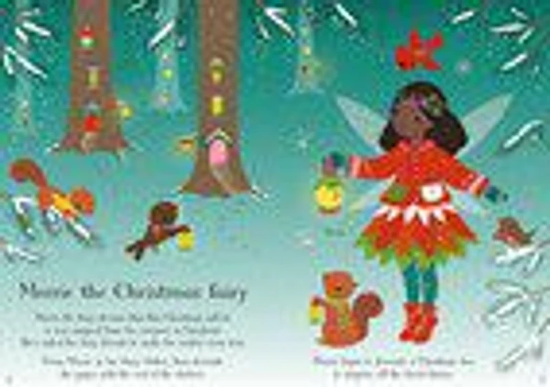 Little Sticker Dolly Dressing: Christmas Fairy - English Edition