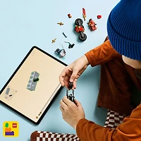 LEGO NINJAGO La Course à Moto de Kai, Ensemble de Jeu avec 2 Motos Ninja et 2 Figurines 71838