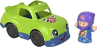 Fisher-Price Little People Voiture de course, véhicule à pousser