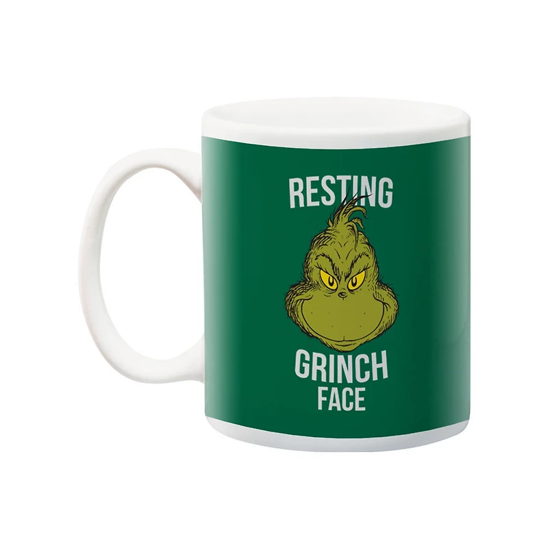 The Grinch - Christmas Grinch Face Boxed Mug (11oz) - Édition anglaise