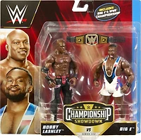 WWE-Coffret 2 Figurines Championship Showdown Bobby Lashley vs Big E