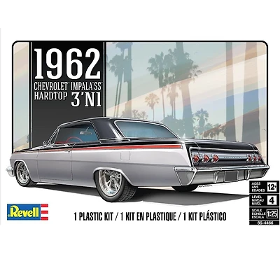 Revell 62 Chevy Impala Hardtop 3N1- Maquette