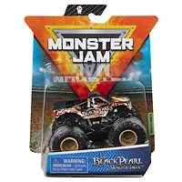 Monster Jam, Monster truck Black Pearl officiel, véhicule en métal moulé, série  Arena Favorites, échelle 1:64