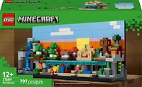 LEGO Minecraft Biomes Miniatures - Ensemble de Construction Minecraft - Décoration de Jeu pour les 12 Ans et Plus 21589