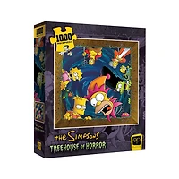 Casse-Tête 1000 Pièces De The Simpsons "Treehouse of Horror" -  "Happy Haunting" - Édition anglaise