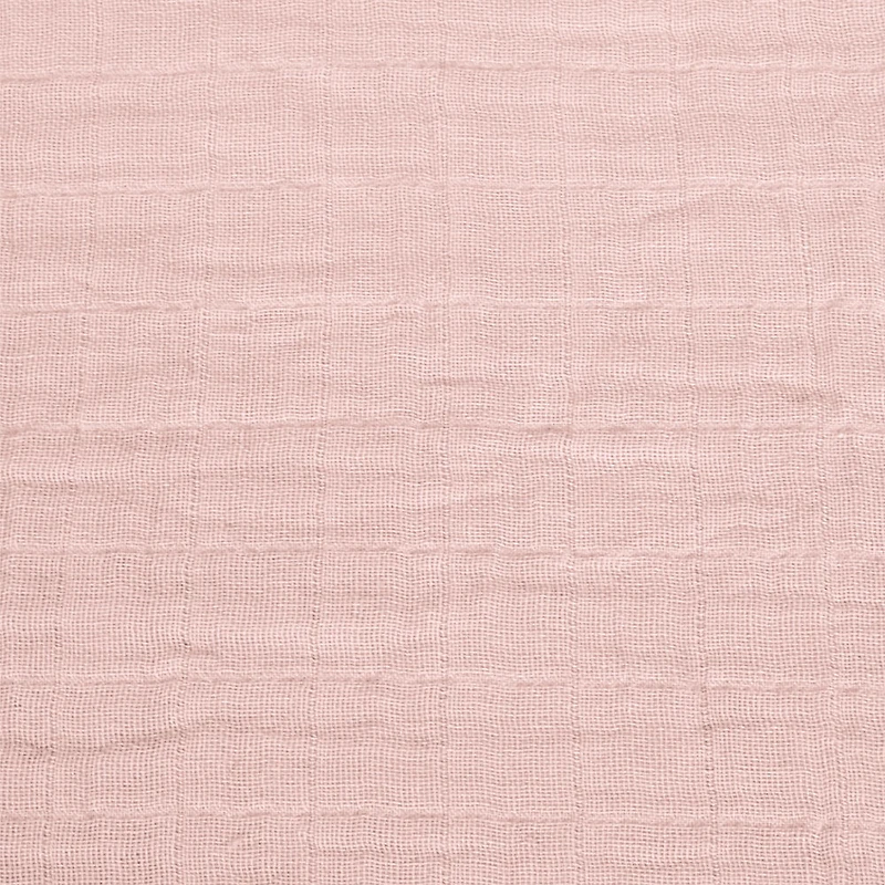 Perlimpinpin-Drap contour en mousseline-Rose