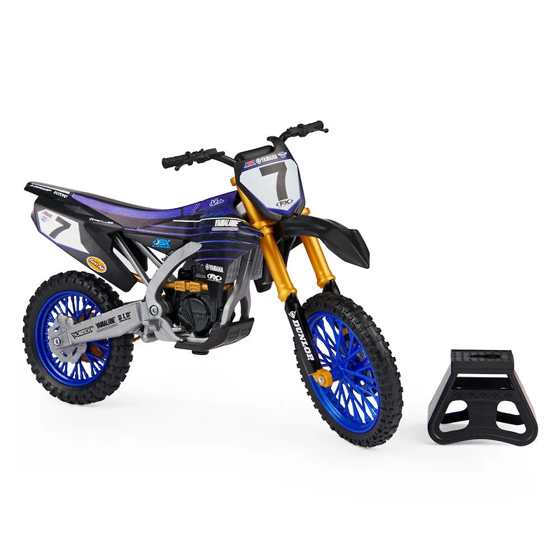 Supercross, Authentic Aaron Plessinger 1:10 Scale Collector Die-Cast Motorcycle Replica with Display Stand