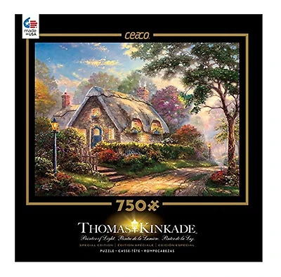 Ceaco Thomas Kinkade Édition Spéciale 750 pièces Puzzle Lovelight Chalet