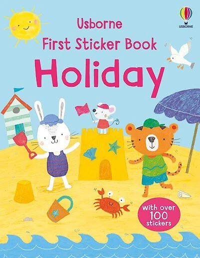 First Sticker Book Holiday - English Edition