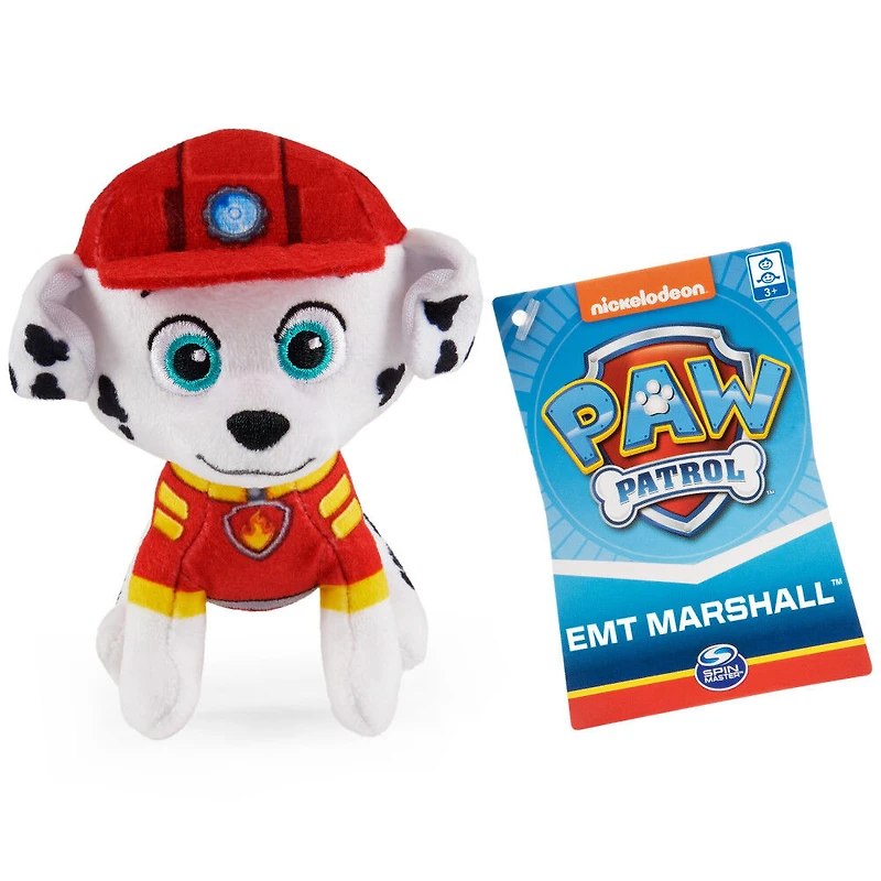 PAW Patrol, Mini peluche Marcus de 12,7 cm, pour les enfants à partir de 3 ans