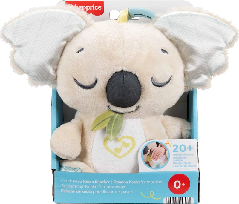 Fisher-Price-Doudou Koala à emporter-veilleuse musicale en peluche