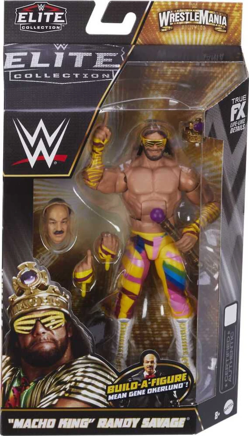 WWE Figurine articulée Élite WrestleMania " Macho King " Randy Savage