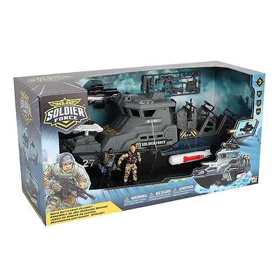 Soldier Force Navy Battleship Playset - R Exclusive
