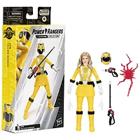 Power Rangers Lightning Collection, Ranger Jaune S.P.D., figurine articulée premium de 15 cm de collection avec accessoires