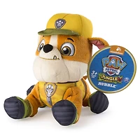 Paw Patrol, Jungle Rescue, 8" Plush, Rubble