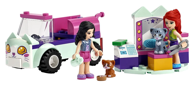 LEGO Friends Cat Grooming Car 41439 (60 pieces)