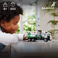 LEGO Technic Mack LR Electric Garbage Truck Toy for Kids 42167