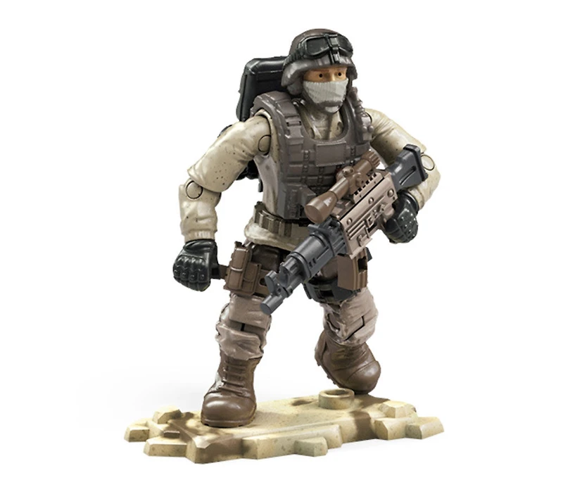 Mega Construx - Call of Duty - Tireurs du desert contre Mercenaires.
