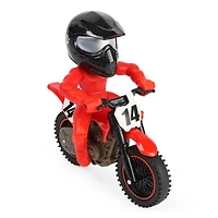 Supercross, Race and Wheelie Bike, Moto collector authentique de Cole Seely, jouets pour enfants à l'échelle 1:18