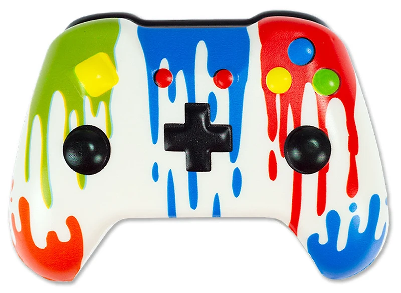 Squish Command Play Controller  Asst - Édition anglaise - 1 par commande, la couleur peut varier (Chacun vendu séparément, sélectionné au hasard)