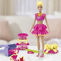Play-Doh Barbie Dentelles et noeuds, coffret de pâte à modeler