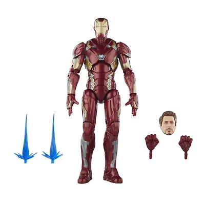 Hasbro Marvel Legends Series, figurine Iron Man Mark 46 de 15 cm de Captain America: Civil War, figurines Marvel Legends