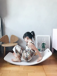 Kinderboard Kinderfeets lavage blanc