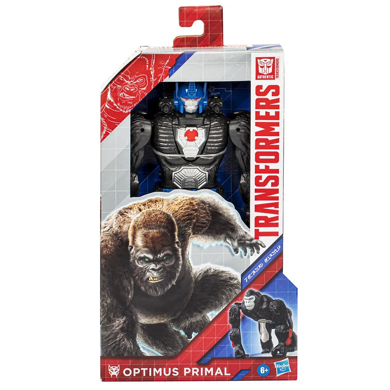 Transformers Authentics Titan Changers, figurine Optimus Primal de 28 cm
