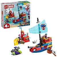 LEGO Marvel Spidey And His Amazing Friends Team Spidey Pirate Ship Kids Building Toy, Ages 4+ - 11208