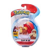 Pokémon - Clip 'N Go - Caninos (Growlithe) et Bis Ball (Repeat Ball)