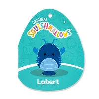 Peluche Squishmallows 7.5" - Lobert le homard bleu