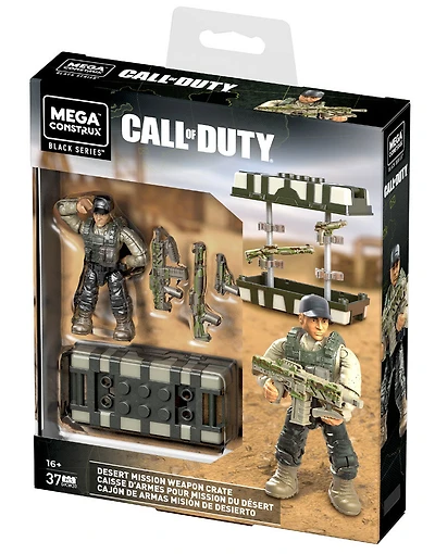 Mega Construx - Call of Duty - <br>Caisse d'armes de la Mission du Désert