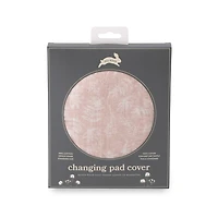 Housse de Matelas à Langer en Mousseline de Coton Red Rover - Pink Meadow - Notre exclusivité