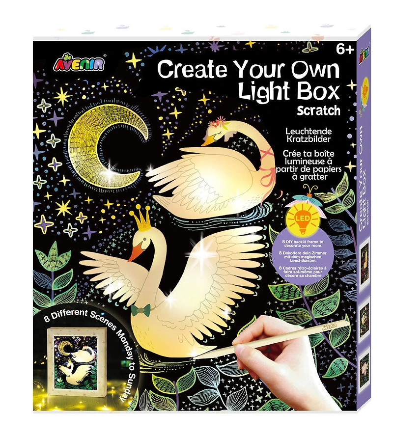 Avenir Create Your Own Scratch Light Box