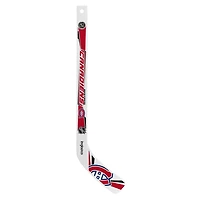 NHL Montreal Canadiens 18 inch white mini plastic player stick