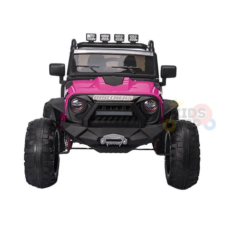 KidsVip 24V Kids EVA Big Wheels Edition Kids Ride On Truck w/Remote Control