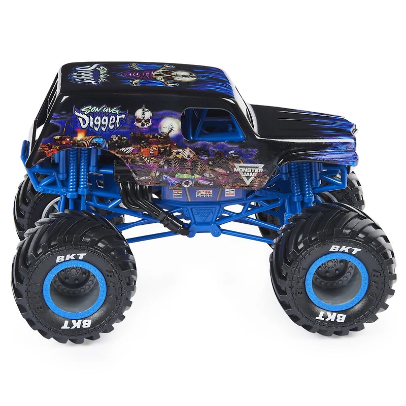 Monster Jam, Official Son-Uva Digger Monster Truck, Collector Die-Cast Vehicle