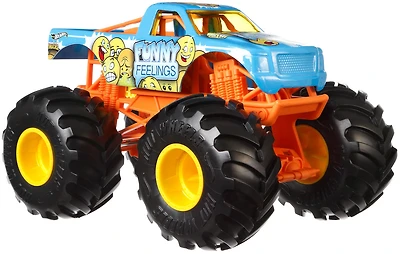 Hot Wheels Monster Trucks 1:24 Funny Feelings Vehicle