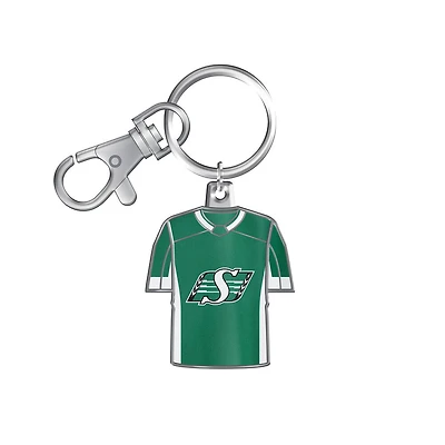Porte-clés logo des Saskatchewan Roughriders de la LCF