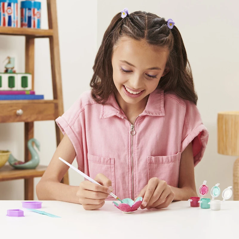 Cool Maker, Clay Your Way, Coffret créatif de poterie avec 6 disques d'argile séchant à l'air, peinture et outils