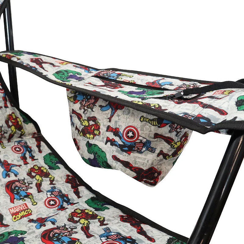 Chaise de camping pour adultes Avengers avec sac isotherme