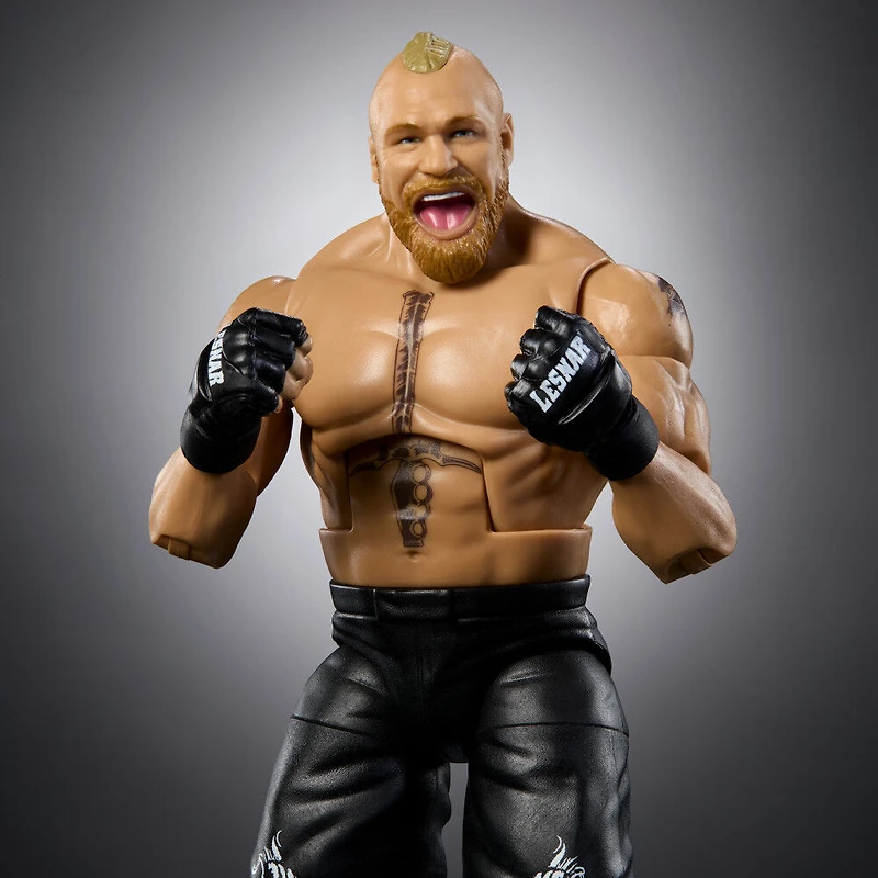 WWE-Brock Lesnar-Figurine articulée Élite 15cm de collection