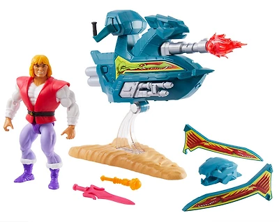 Masters of the Universe - Origins - Véhicule Sky Sled du Prince Adam