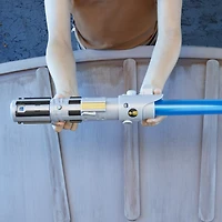 Star Wars Lightsaber Forge, Sabre laser électronique de Luke Skywalker à lame bleue extensible