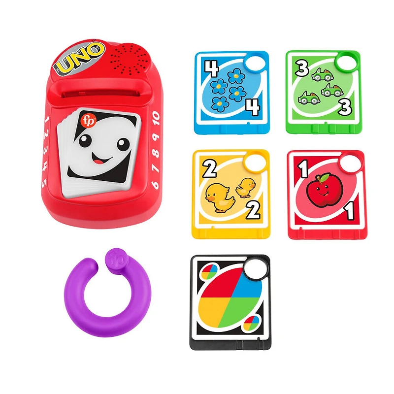Fisher-Price - Rires and Éveil - UNO - Chiffres et Couleurs - Version anglaise et française