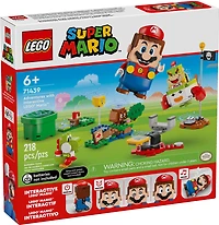LEGO Super Mario Adventures with Interactive LEGO Mario, Vehicle Mario Playset, Yoshi and Nintendo Toy, 71439