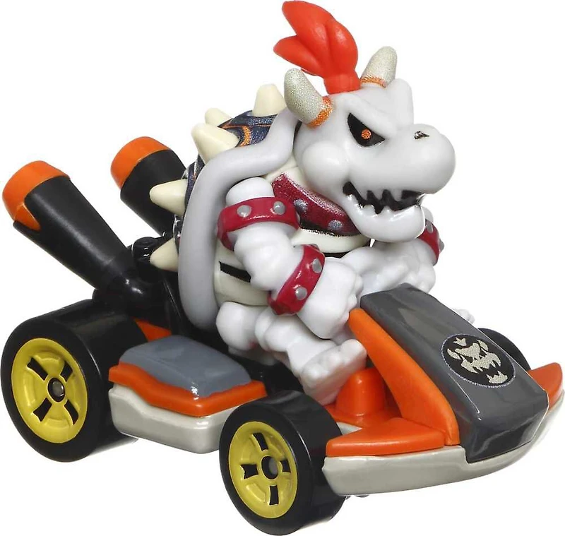 Dry Bowser Standard Kart Véhicule Hot Wheels